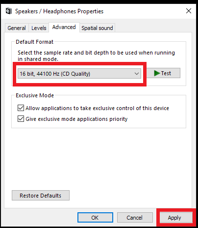 Duet 3 Sample Rate Windows