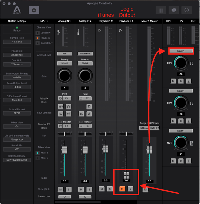 Itunes Output