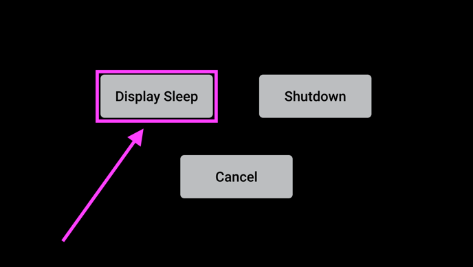 Symphony Desktop Display Sleep
