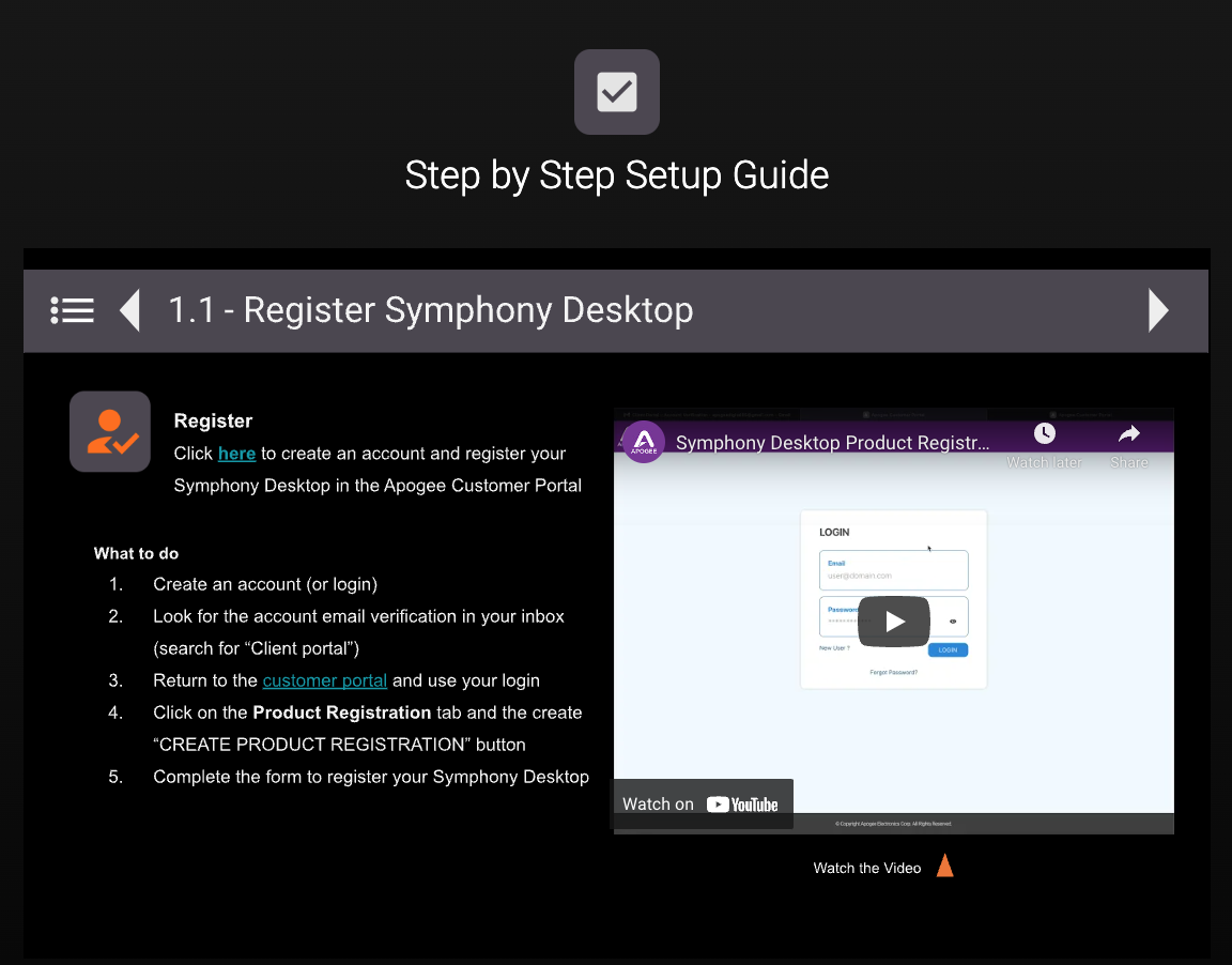 Activate Your Symphony Desktop Plugins