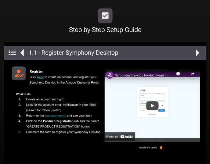 Symphony Desktop slideshow