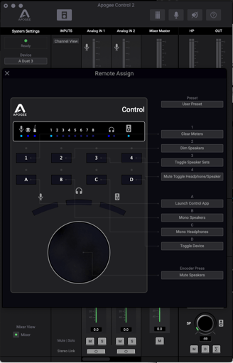 Control 2 Remote Panel